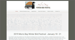 Desktop Screenshot of morrobaybirdfestival.org